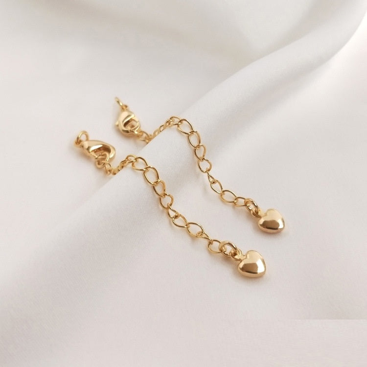 Lobster Clasp with Extended Chain-5pcs