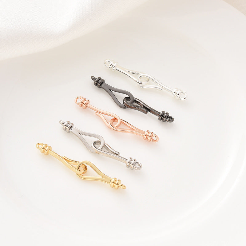 Hook-shape Clasp Set - 2pcs