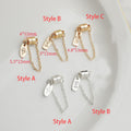 Magnetic Clasp with Extended Chain - 5pcs