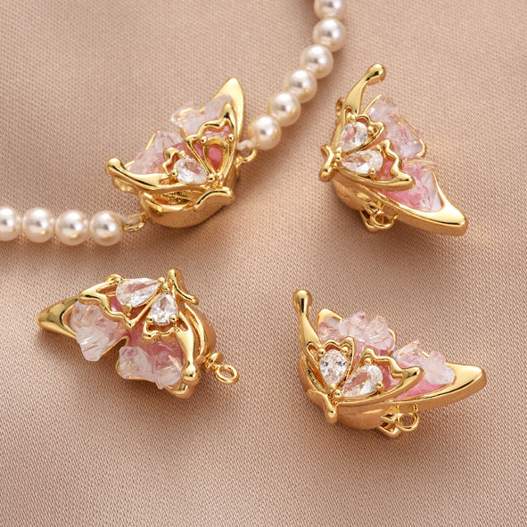 Butterfly Clasp Set - 2pcs