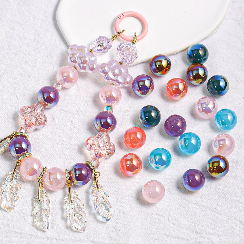 Round Beads - Jelly Raindrop Series