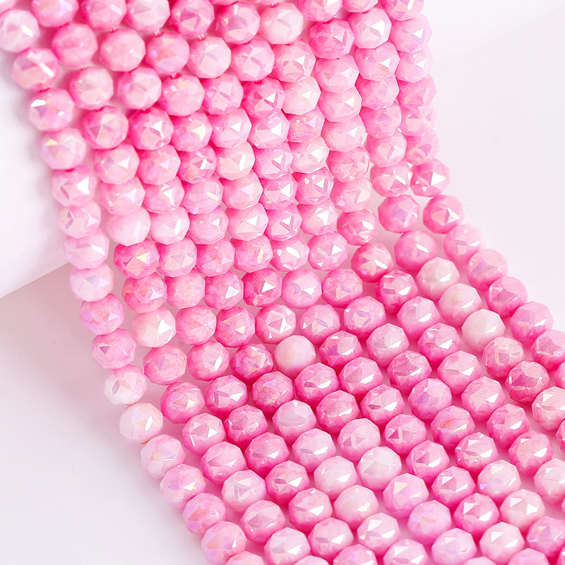 50pcs 8mm Disco Crystal Beads