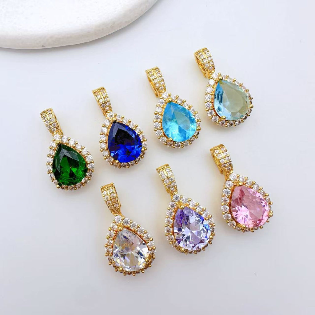Teardrop Pendent Connection Closure/Clasp