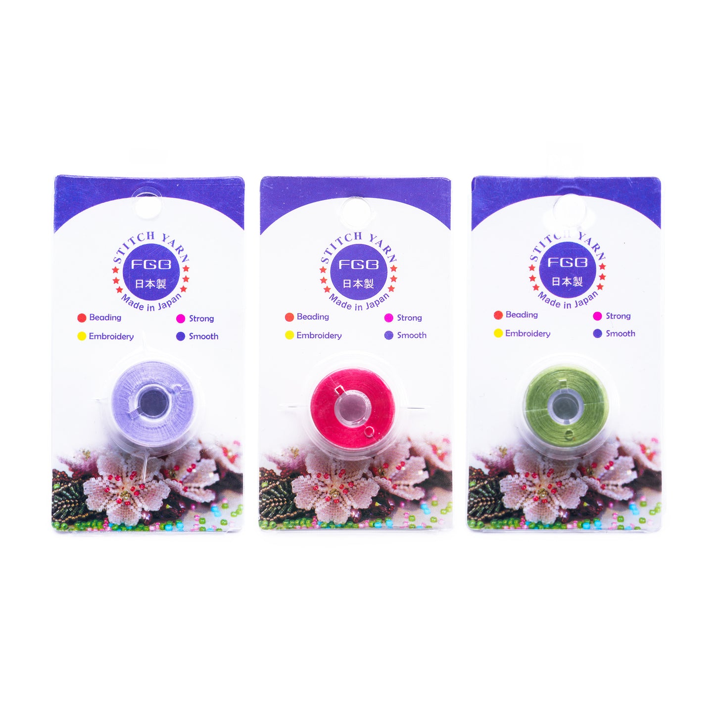 Wax-Coated Nylon Beading Thread