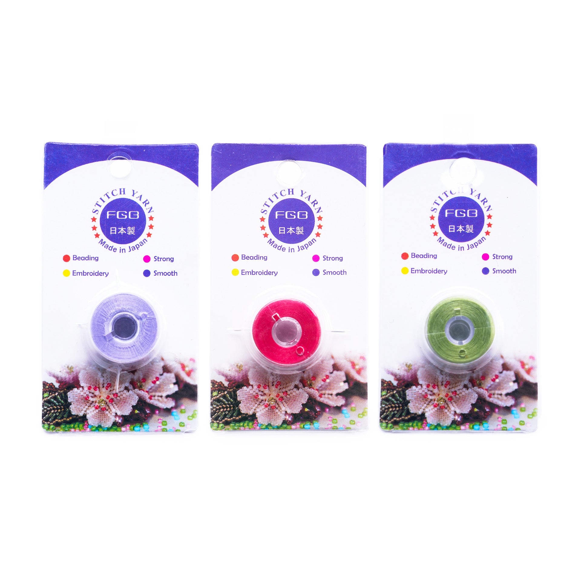 Wax-Coated Nylon Beading Thread