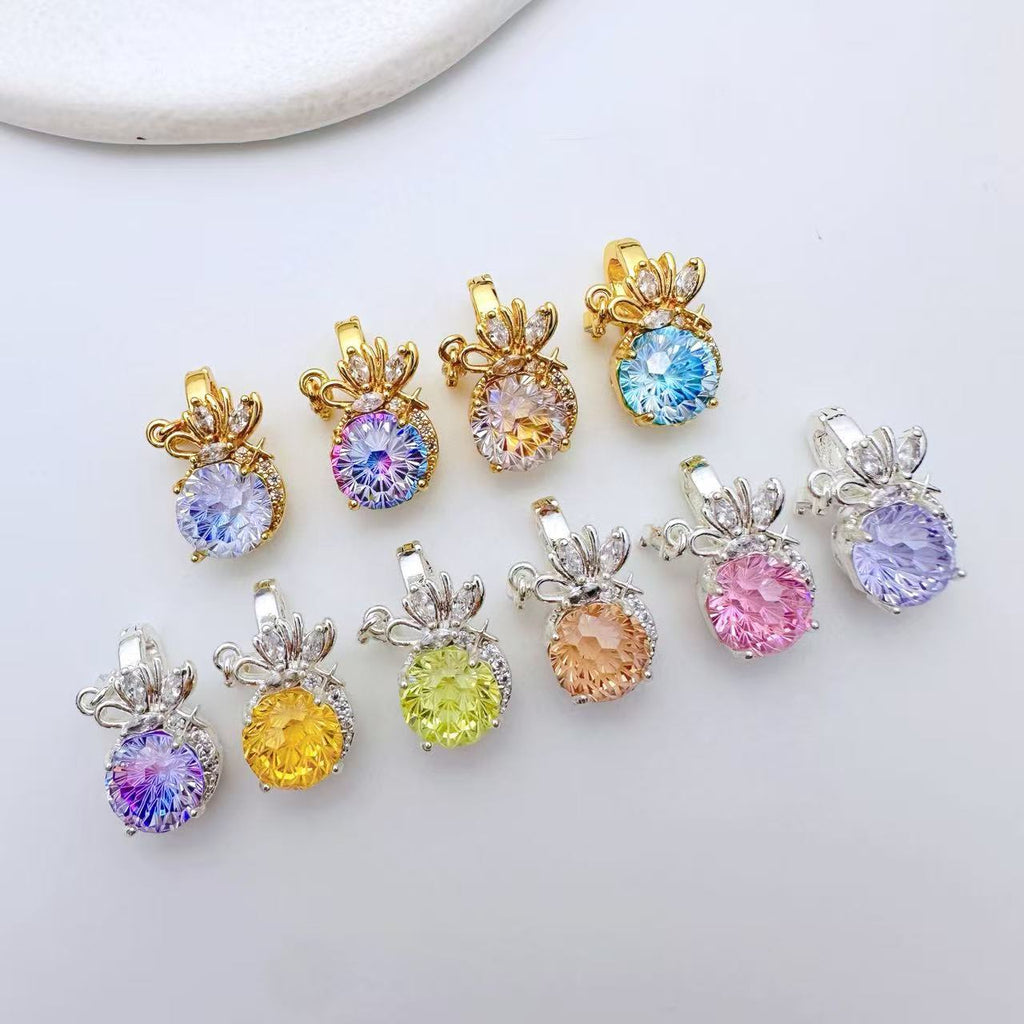 Floral Pendent Connection Closure/Clasp