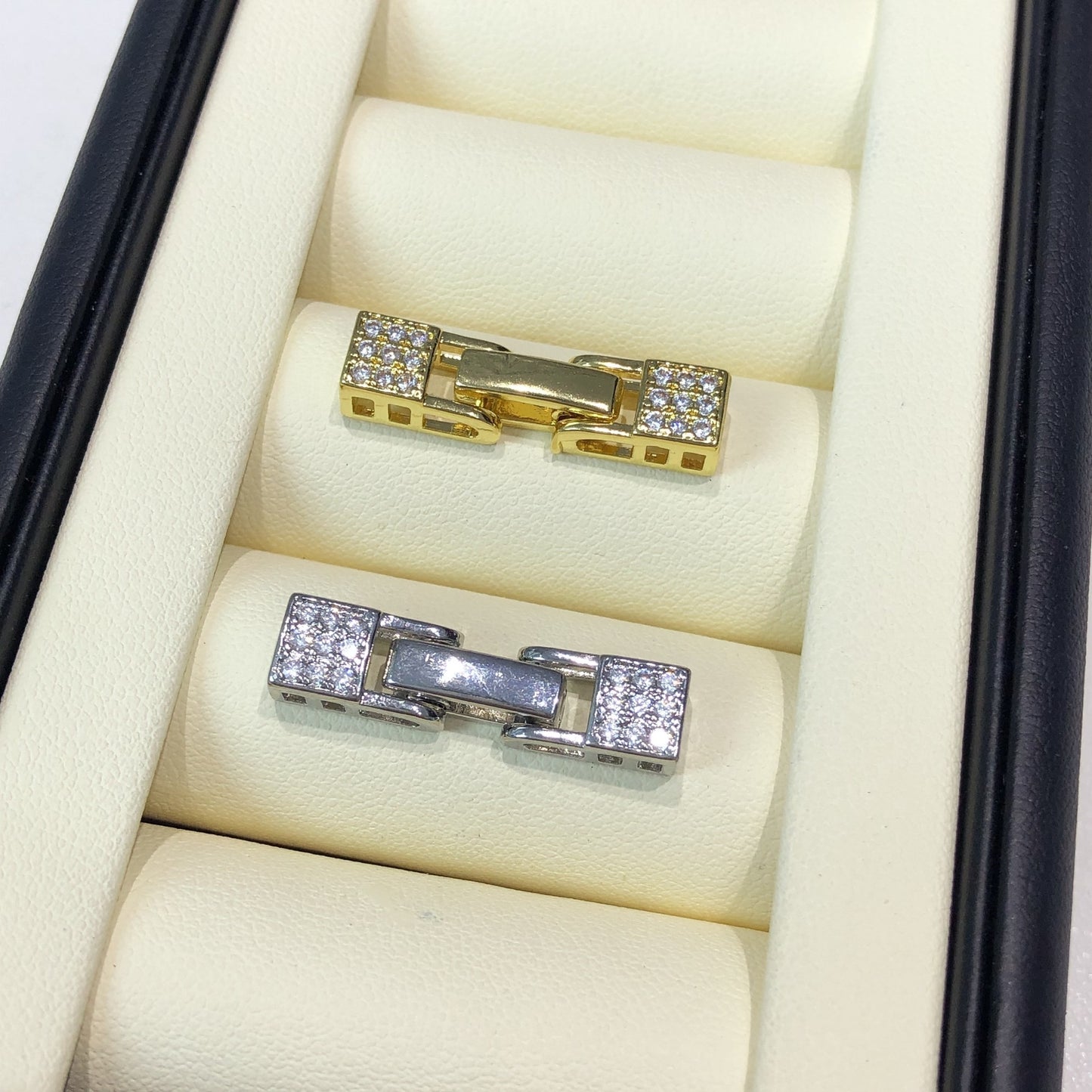 Square Zircon Closure