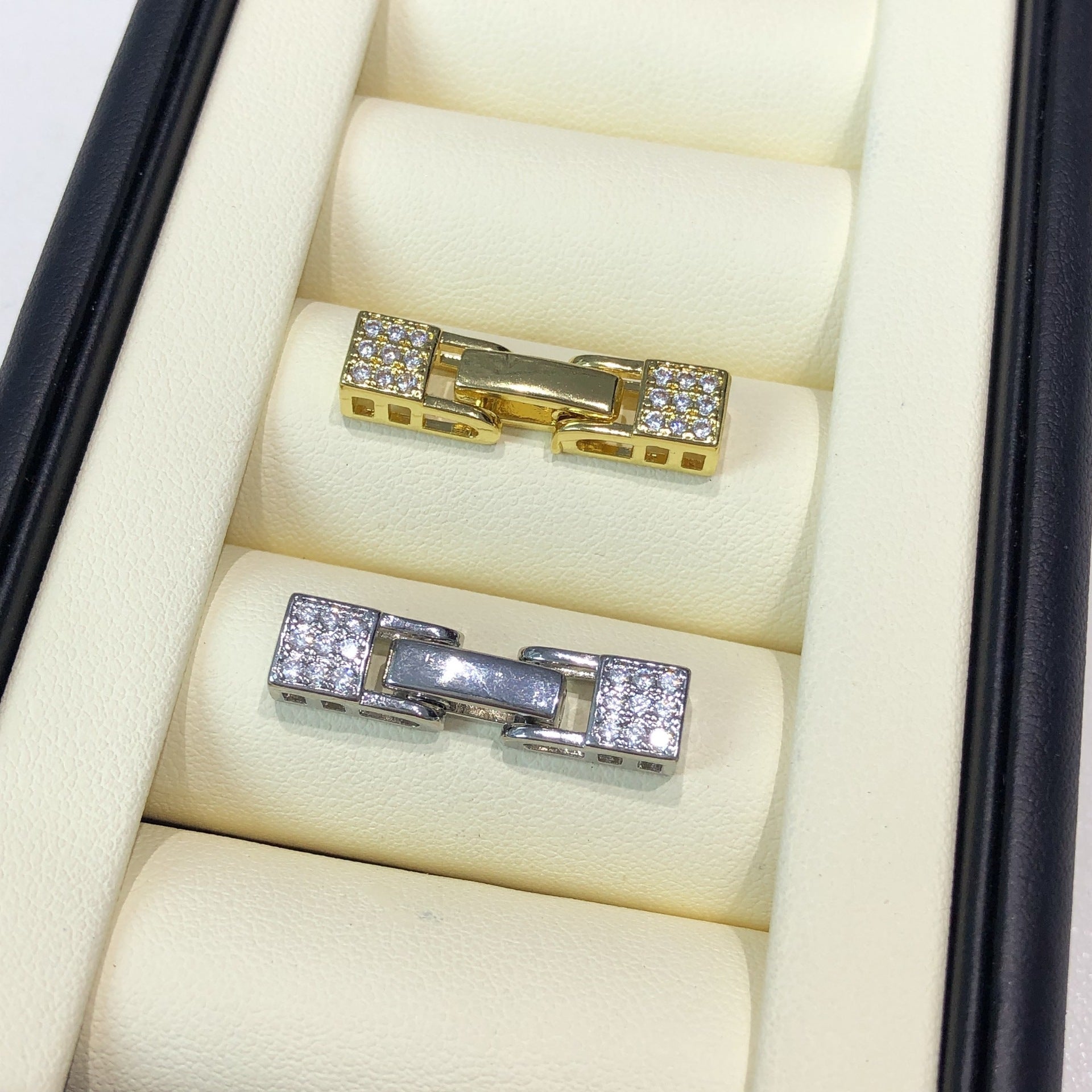 Square Zircon Closure