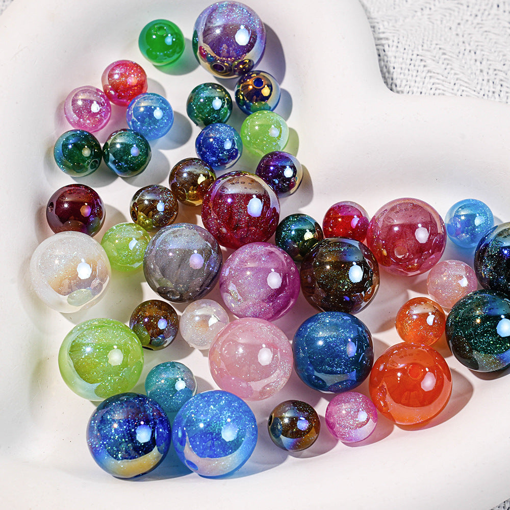 Round Beads - Deep Ocean Series