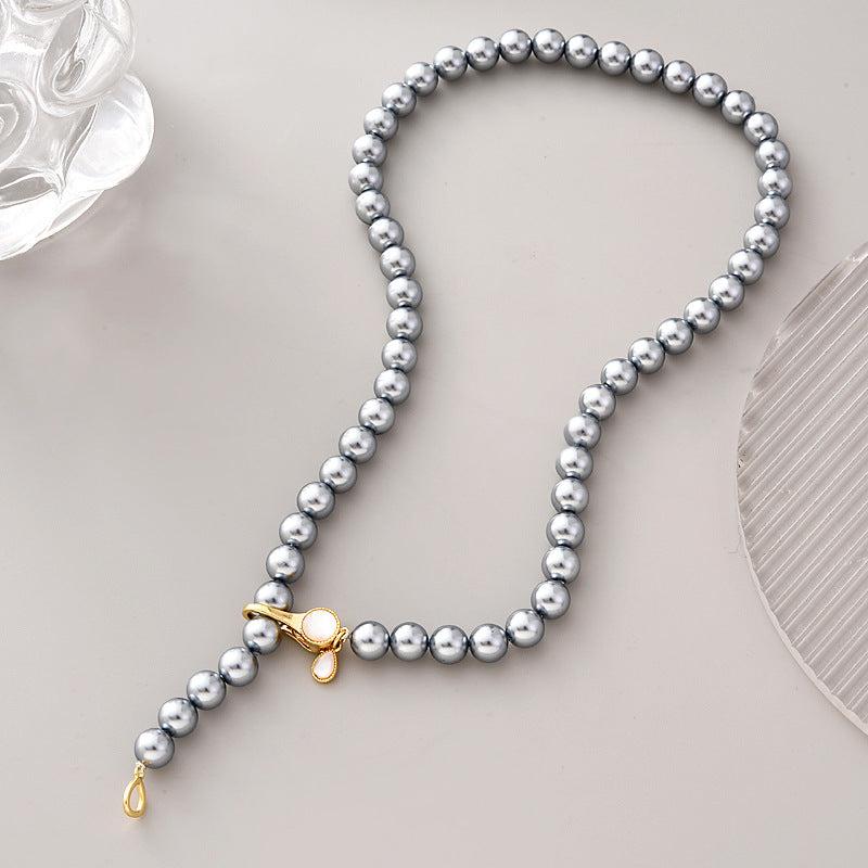 Round Shell Clasp Set - 2pcs
