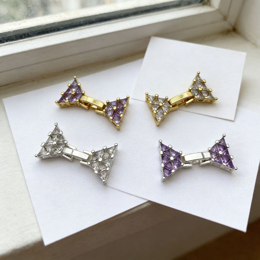 Trapezoid Interlocking Clasp, Full Zirconia