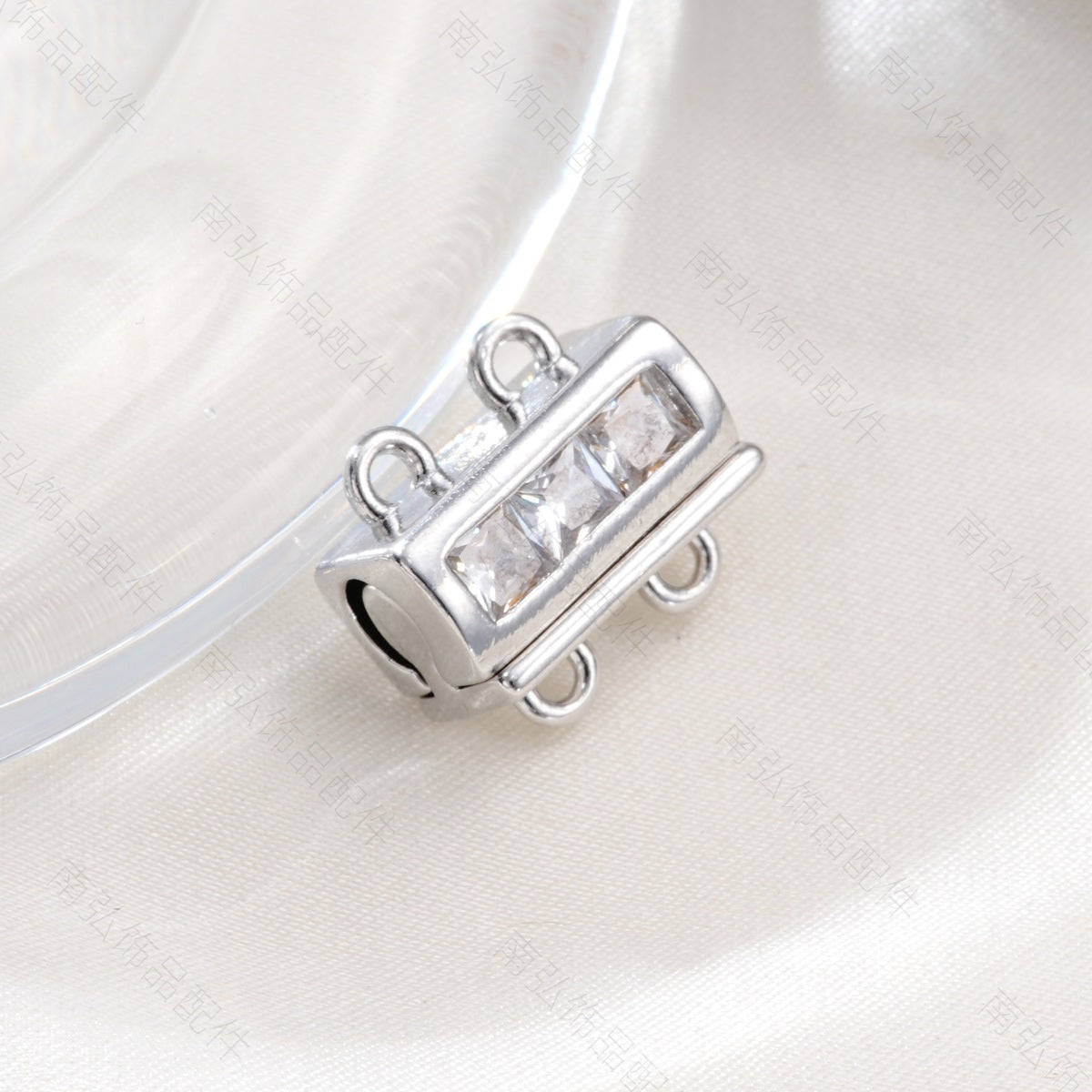 Magnetic Double Row Jewelry Connectors