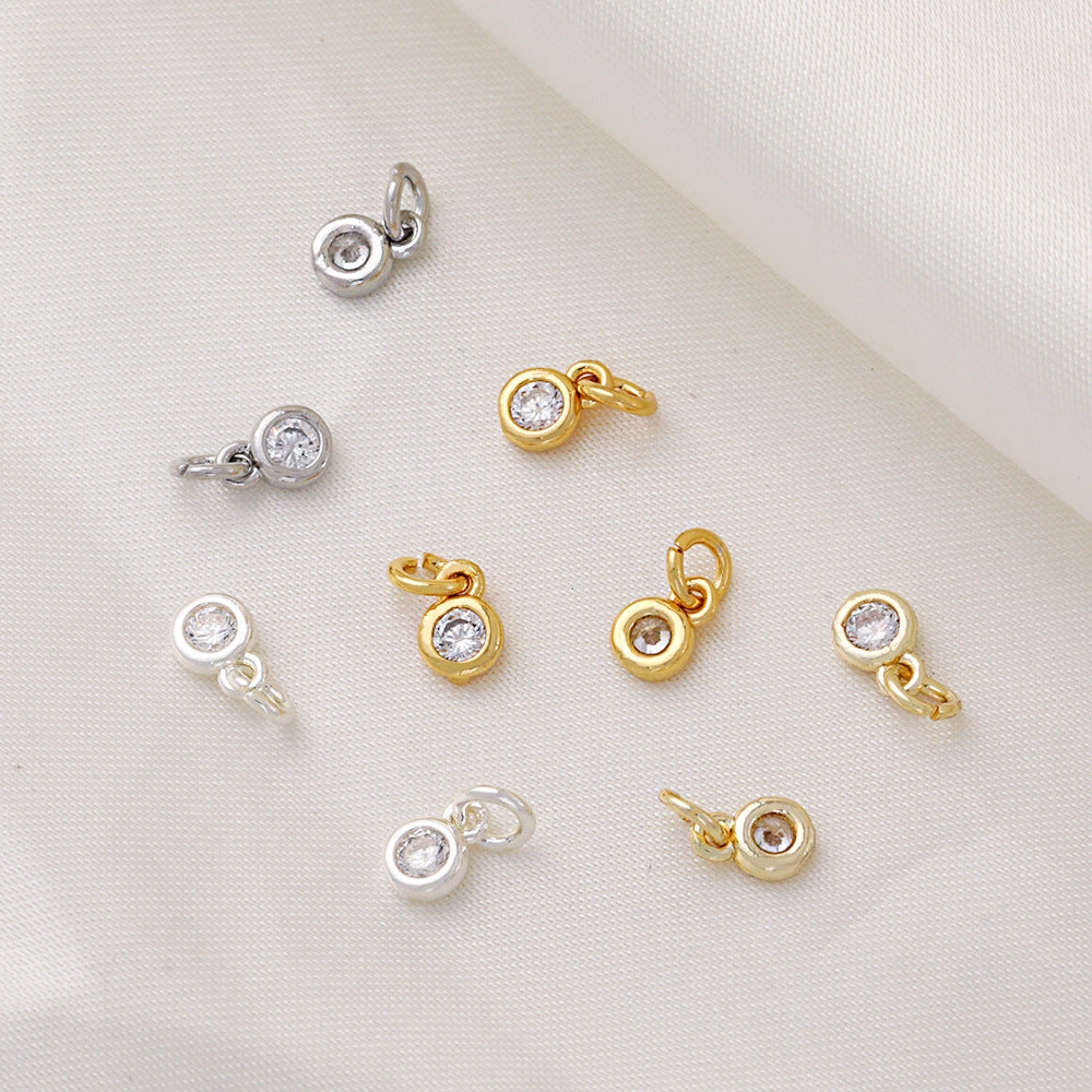 10pcs Flower Bud Small Dangle Charm Pendant