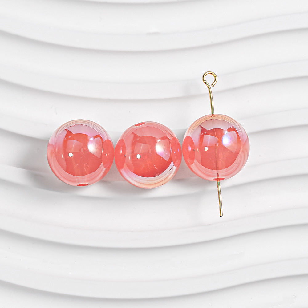 Round Beads - Jelly Raindrop Series