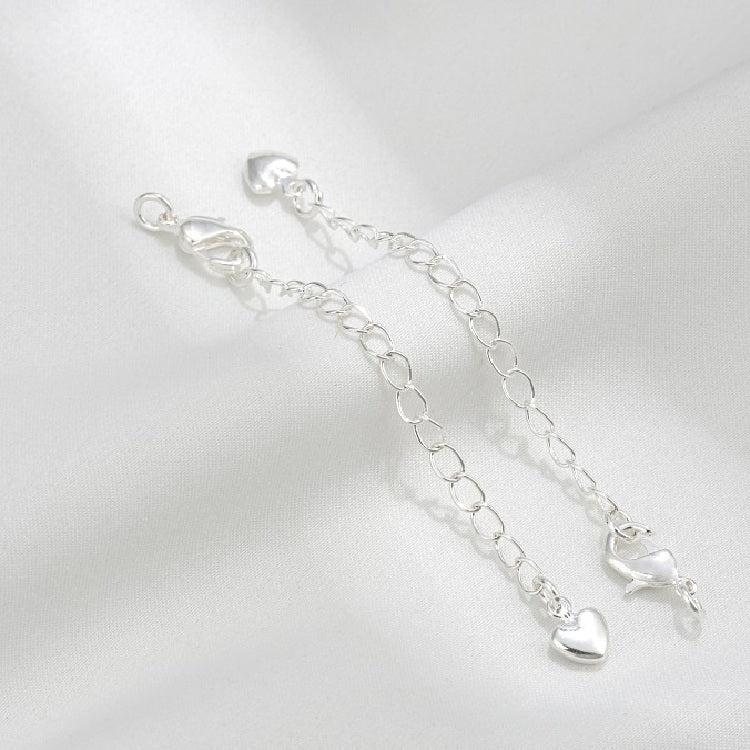Lobster Clasp with Extended Chain-5pcs
