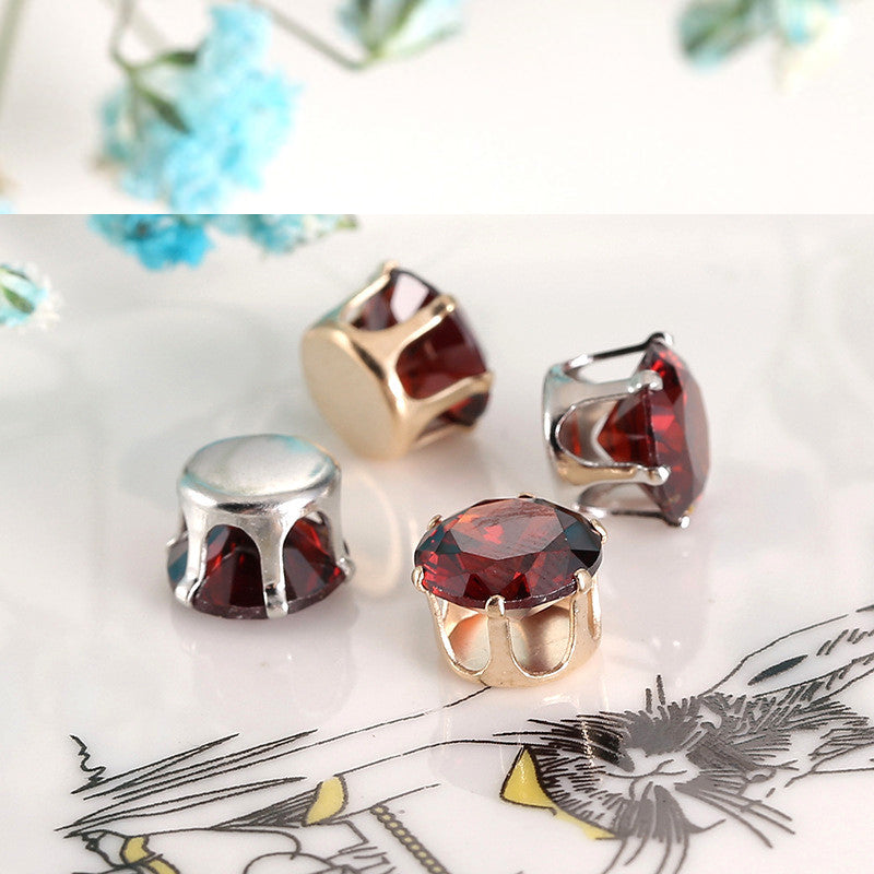 10MM Round Prong-Set CZ