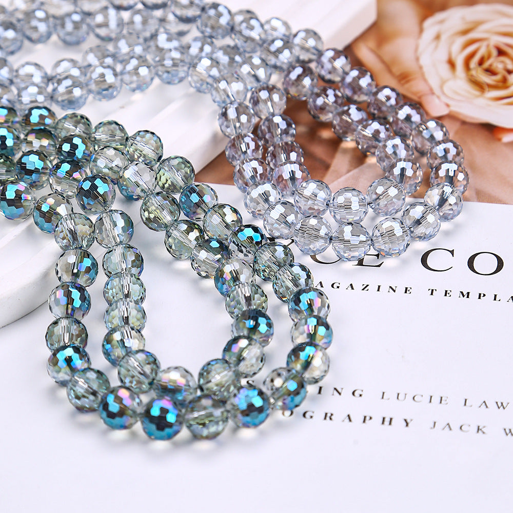 Premium 10MM Disco Beads - Green, Red & Blue Family