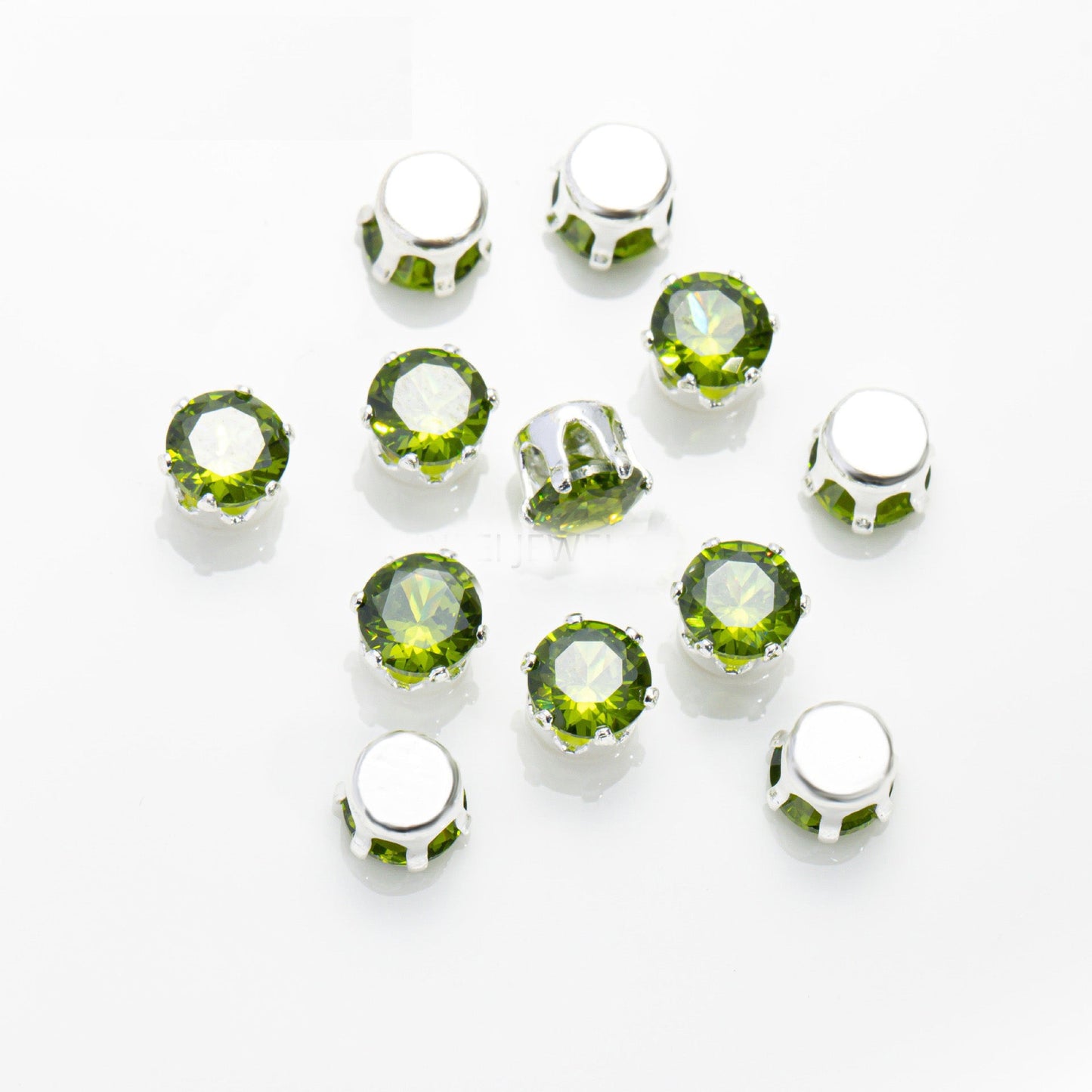 5MM Round Zircon Beads