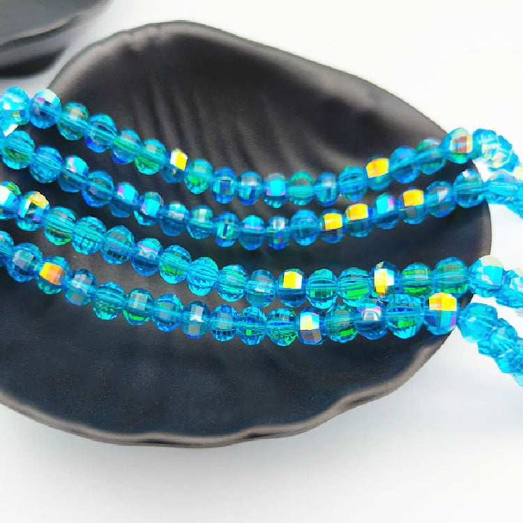 Premium 8MM Oval Round Crystal Beads