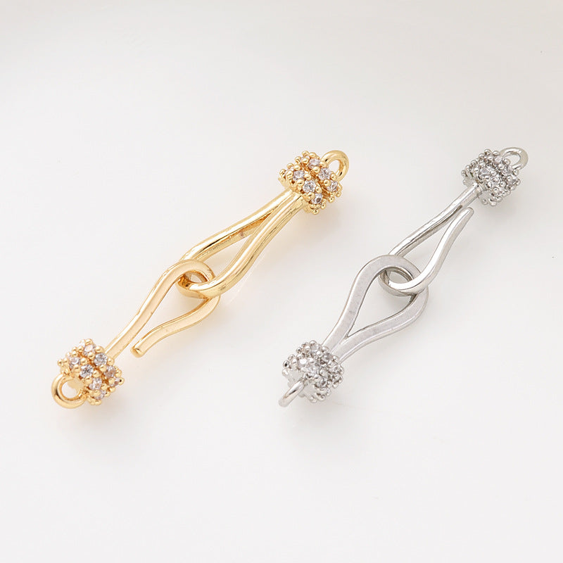 Hook-shape Clasp Set - 2pcs
