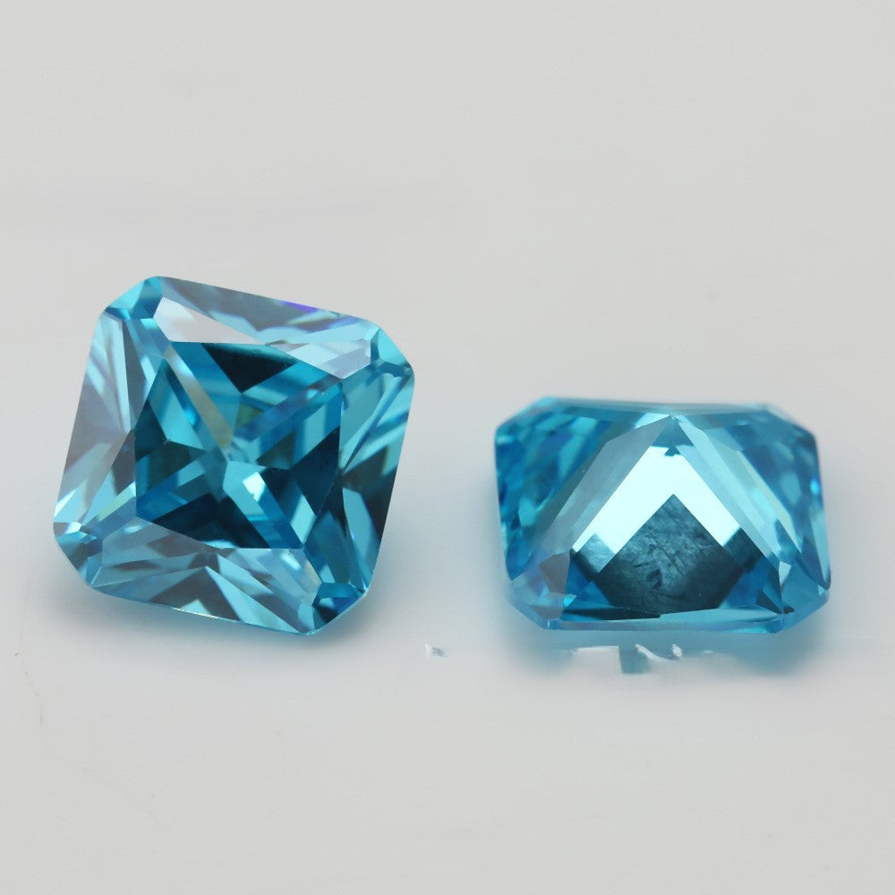 5A 3-20mm Square & Cushion Cut Loose CZ Stone - Bulk