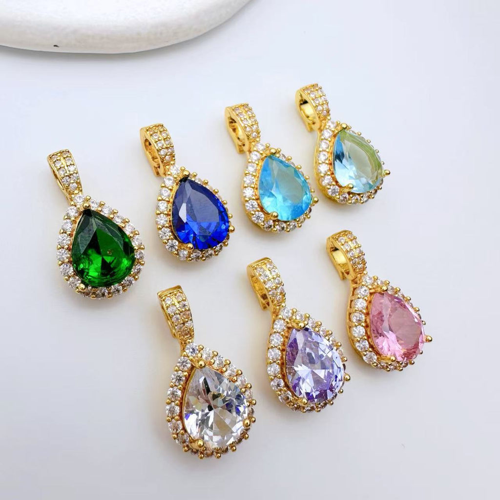 Teardrop Pendent Connection Closure/Clasp