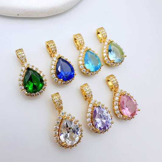 Teardrop Pendent Connection Closure/Clasp