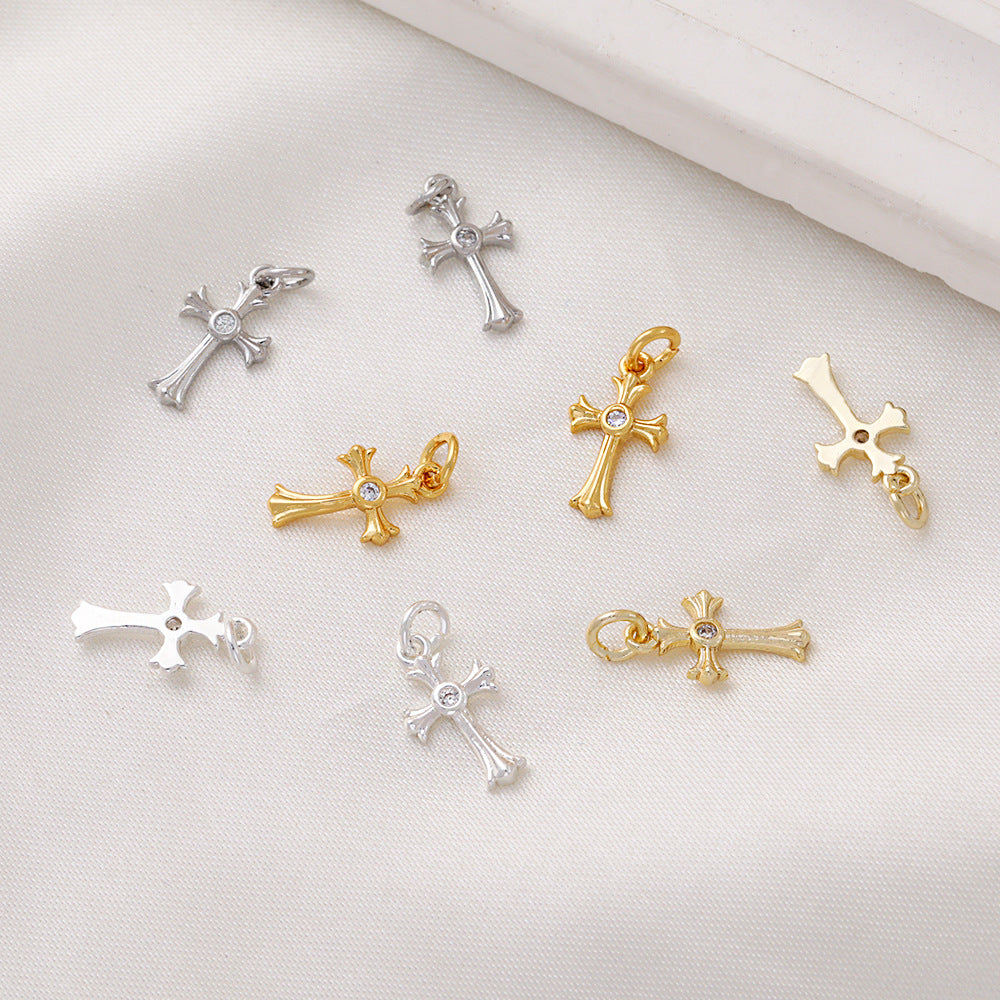 10pcs Flower Bud Small Dangle Charm Pendant