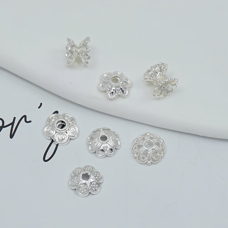 (5pcs)Flower Bead Caps / Spacers