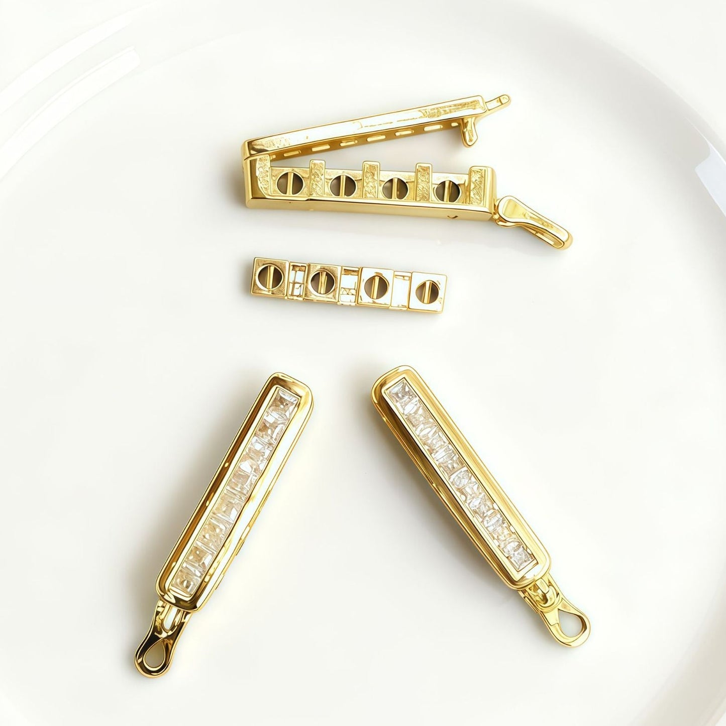 Multi-Row Pearl Necklace Clasp / Finding