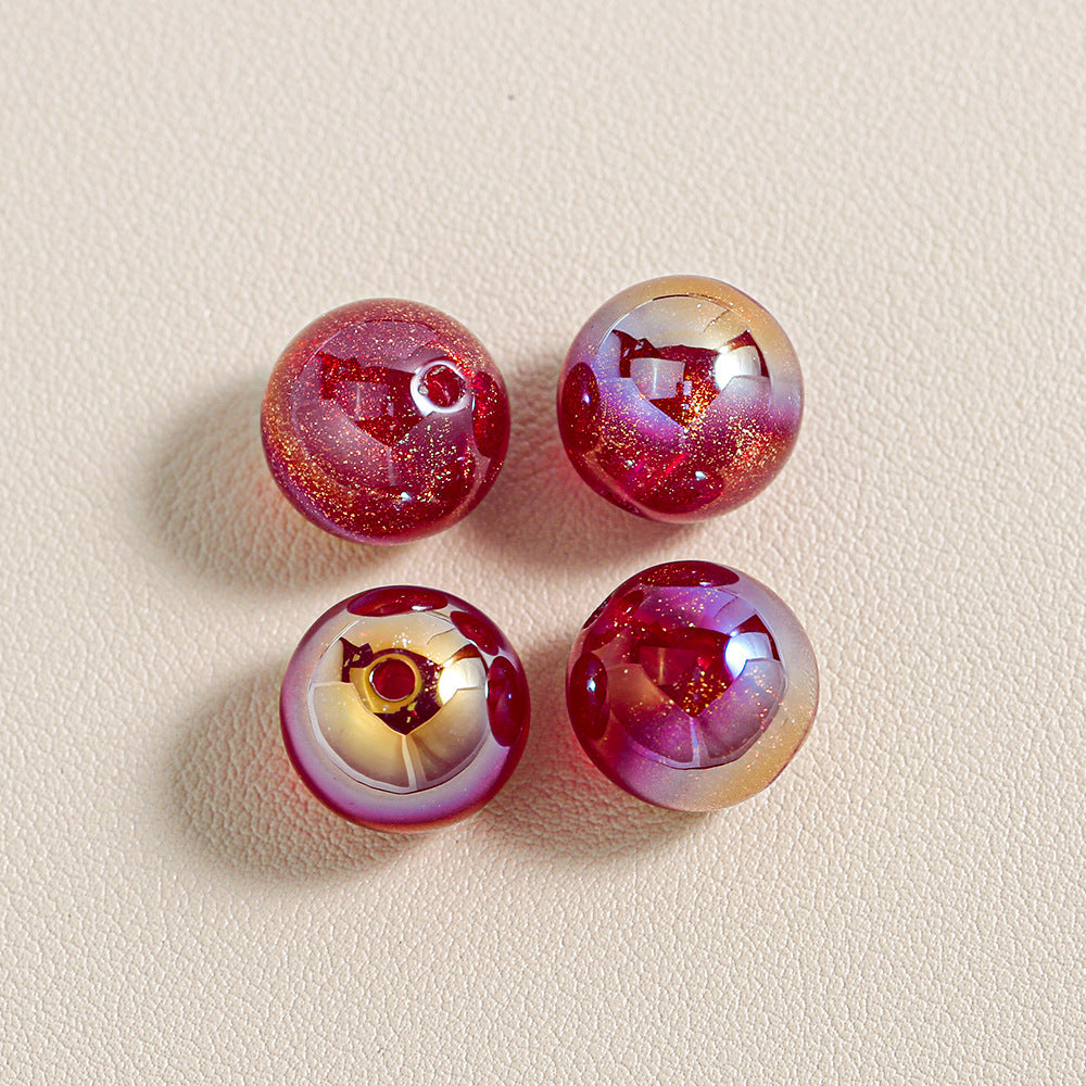 Round Beads - Time-Gilded Series