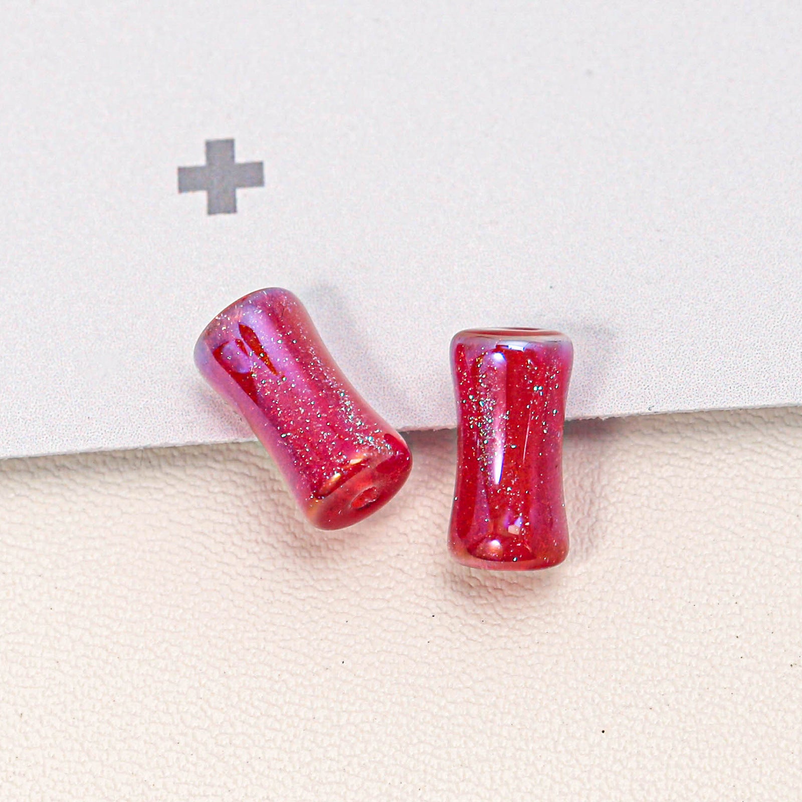 (50pcs)Mermaid Bamboo Tube Beads