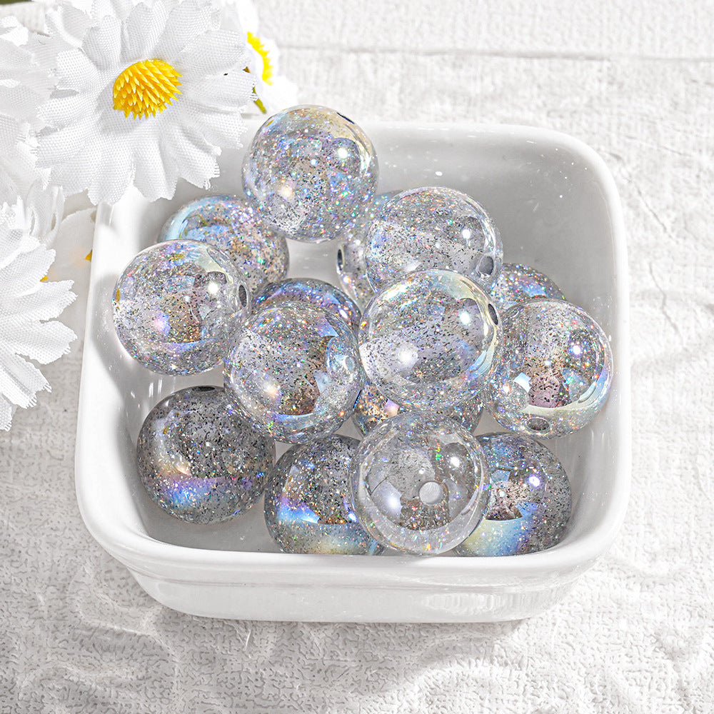 خرز دائري - سلسلة الليزر الهولوغرافي 