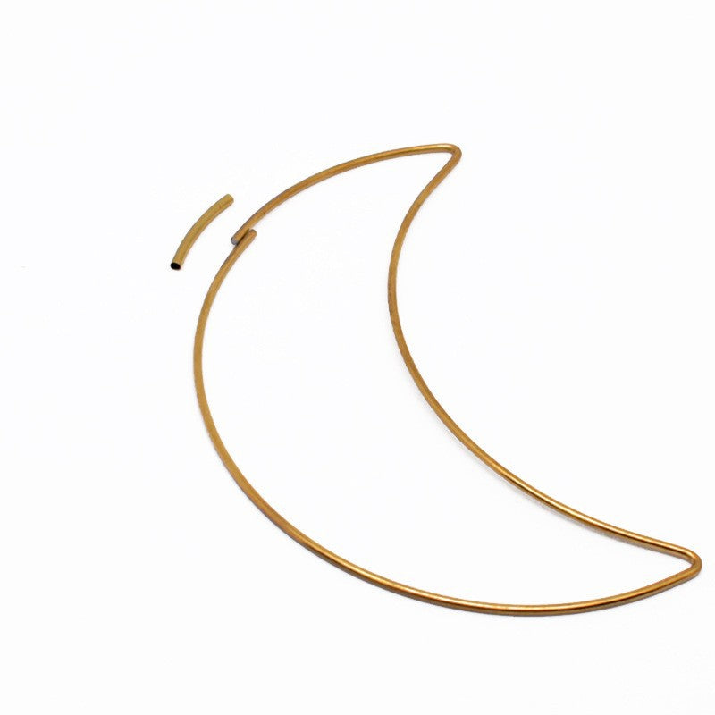 10pcs Brass Circle Connector Hoops