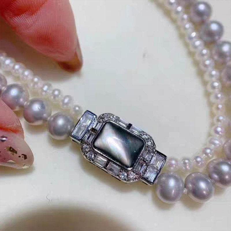 Fat Bell Sqaure Zircon Closure Set