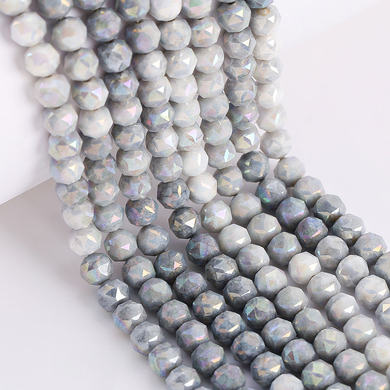 50pcs 8mm Disco Crystal Beads