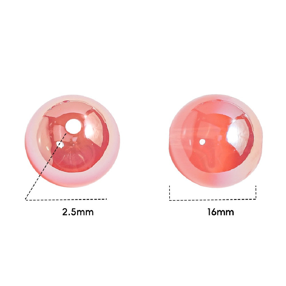 Round Beads - Jelly Raindrop Series