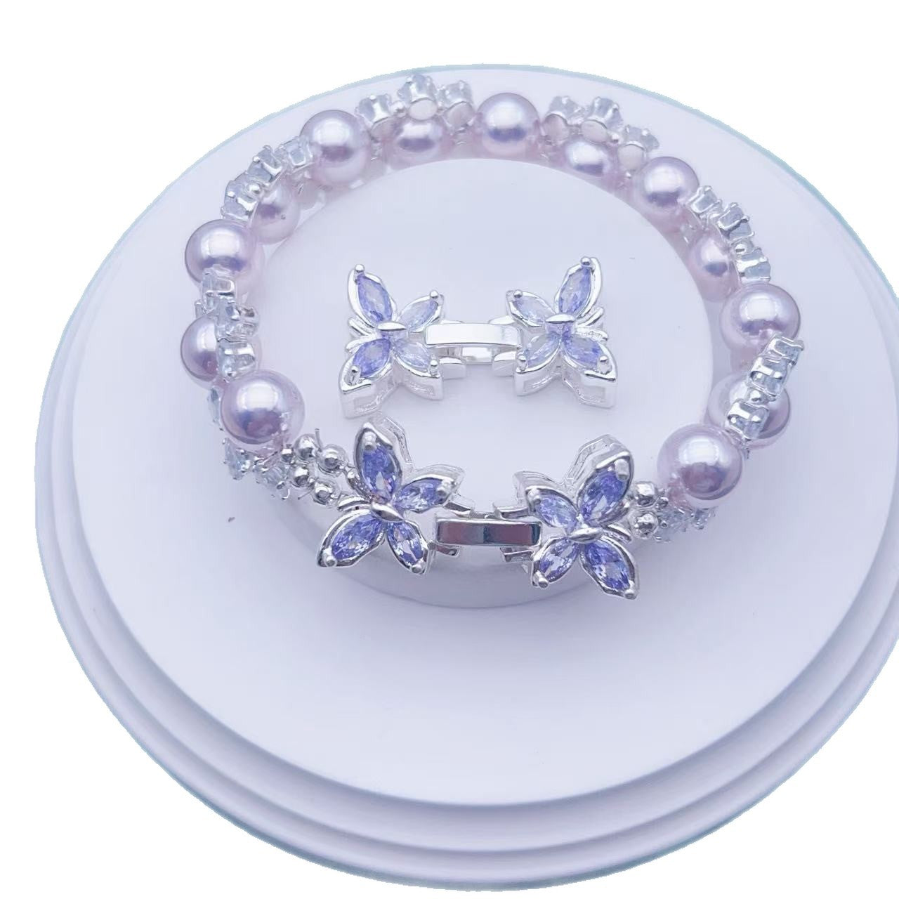 Double-Row Butterfly Deployant Clasp