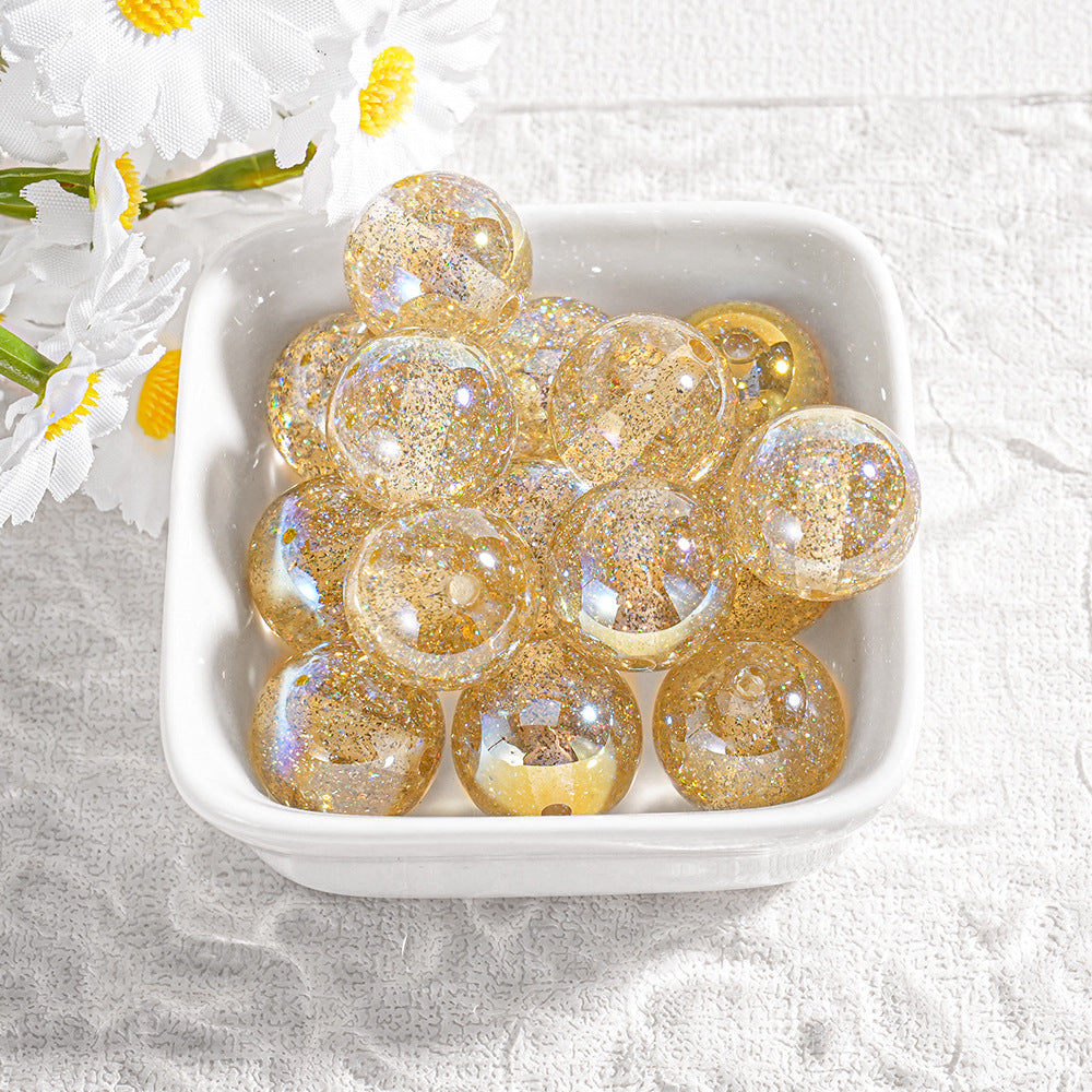 خرز دائري - سلسلة الليزر الهولوغرافي 