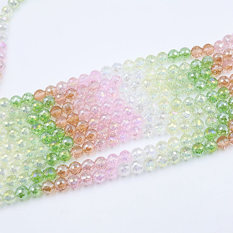 Premium 10MM Disco Round Beads - Rainbow Series