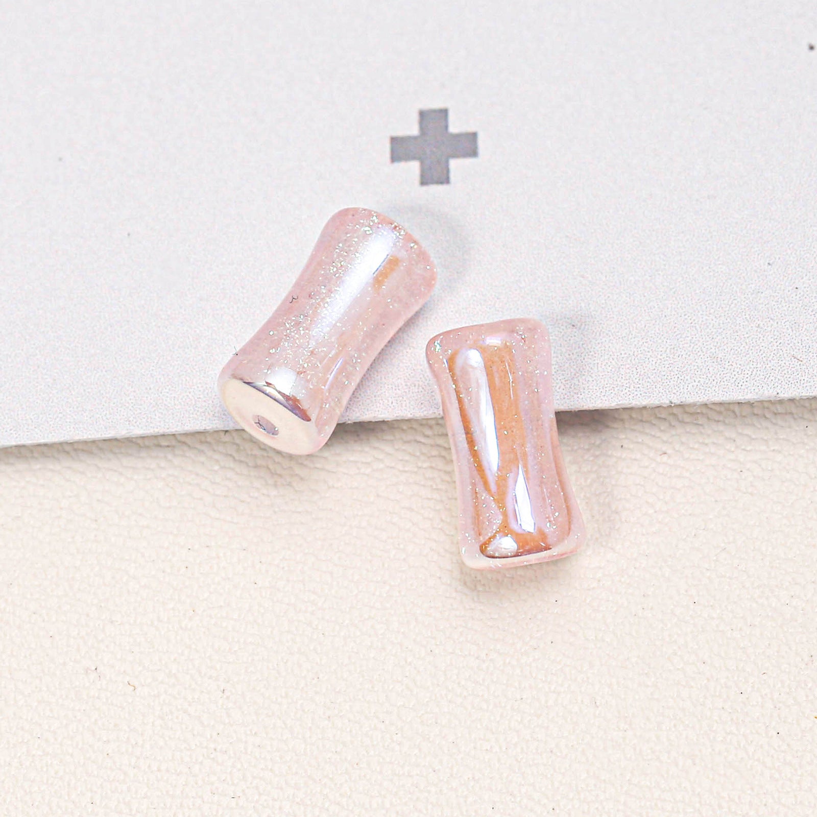 (50pcs)Mermaid Bamboo Tube Beads