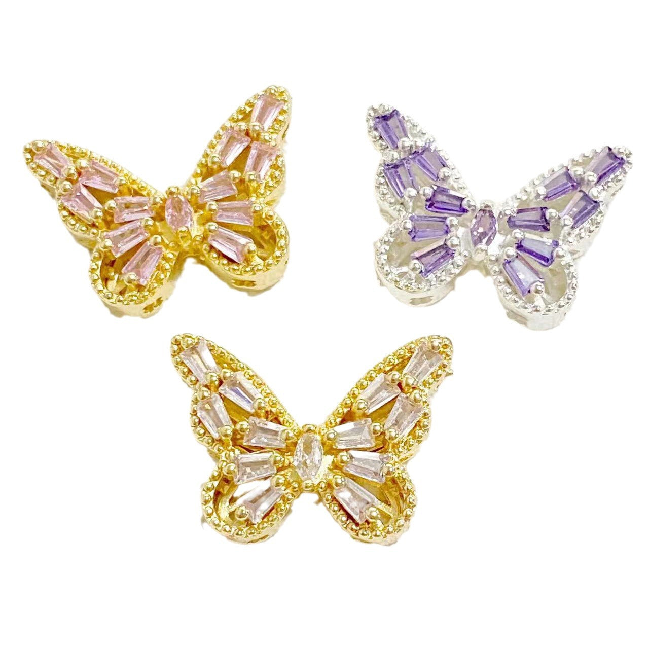CZs Butterfly Spacer