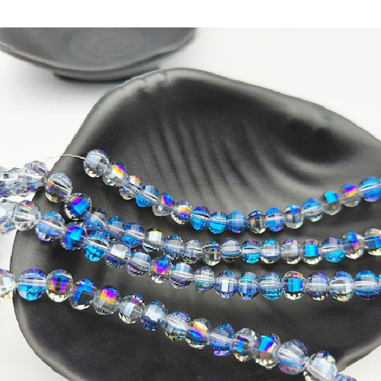 Premium 8MM Oval Round Crystal Beads