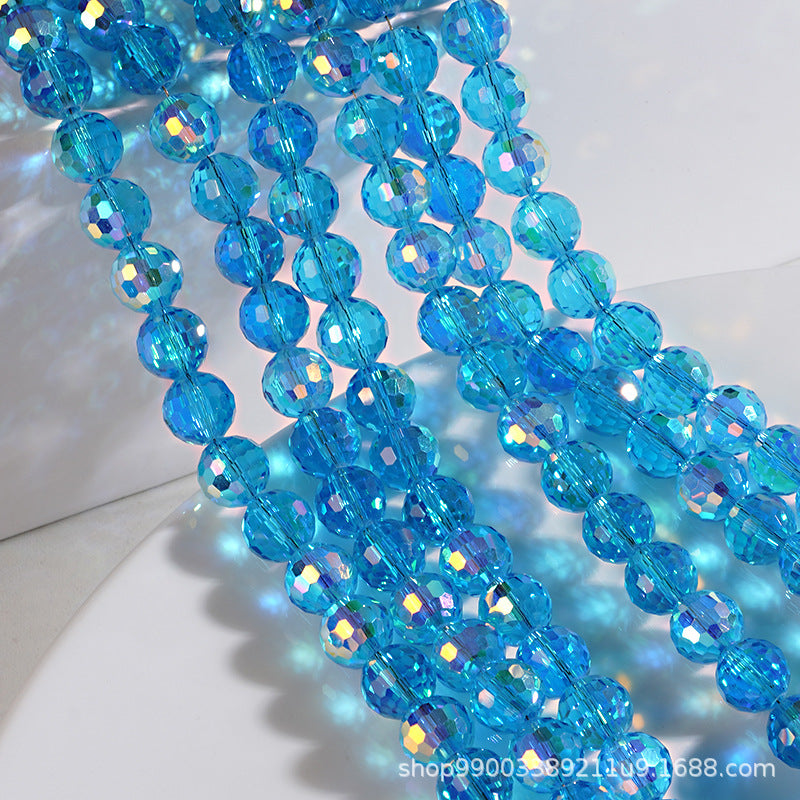 Premium 10MM Disco Beads - Green, Red & Blue Family