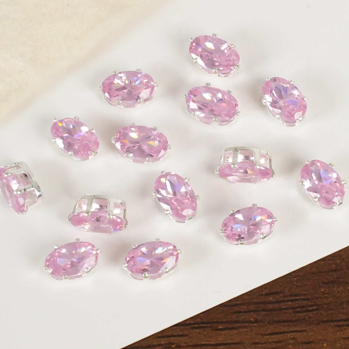 3x5mm Oval Zircon Beads