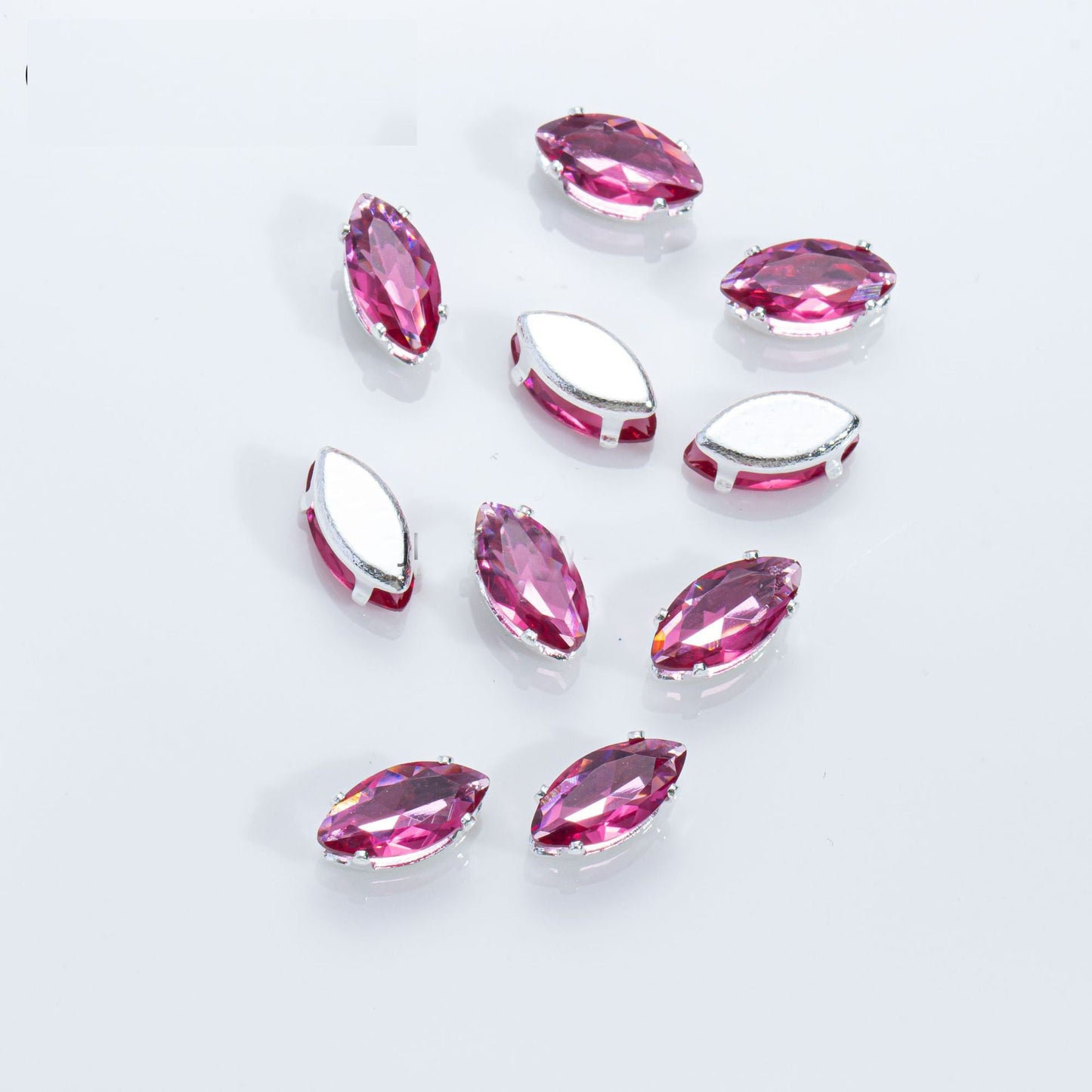 5x10mm Marquise Cut Rhinestone Beads