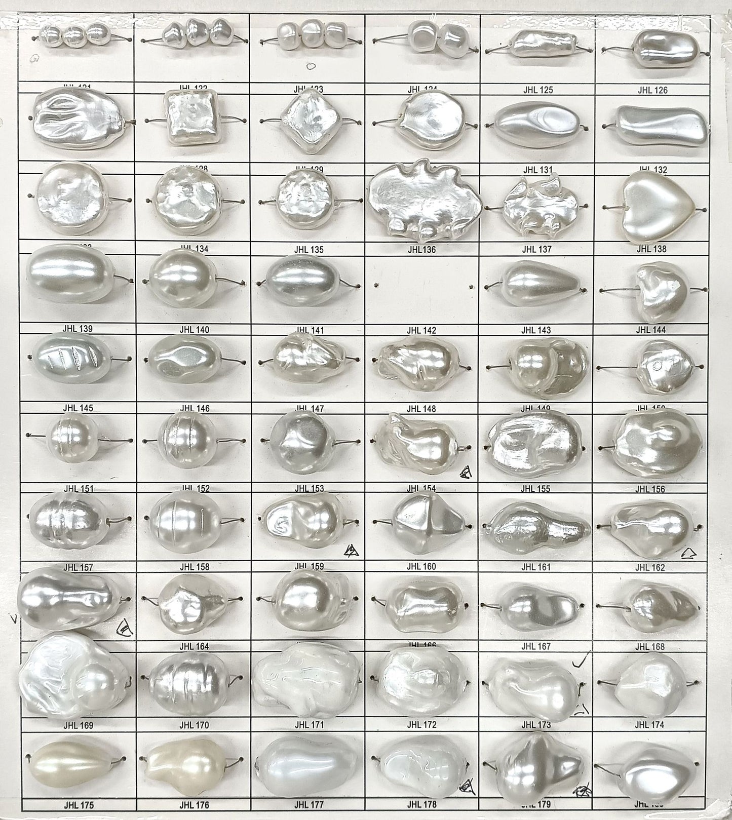 (10pcs)High-Luster Baroque Pearl Irregular Loose Beads