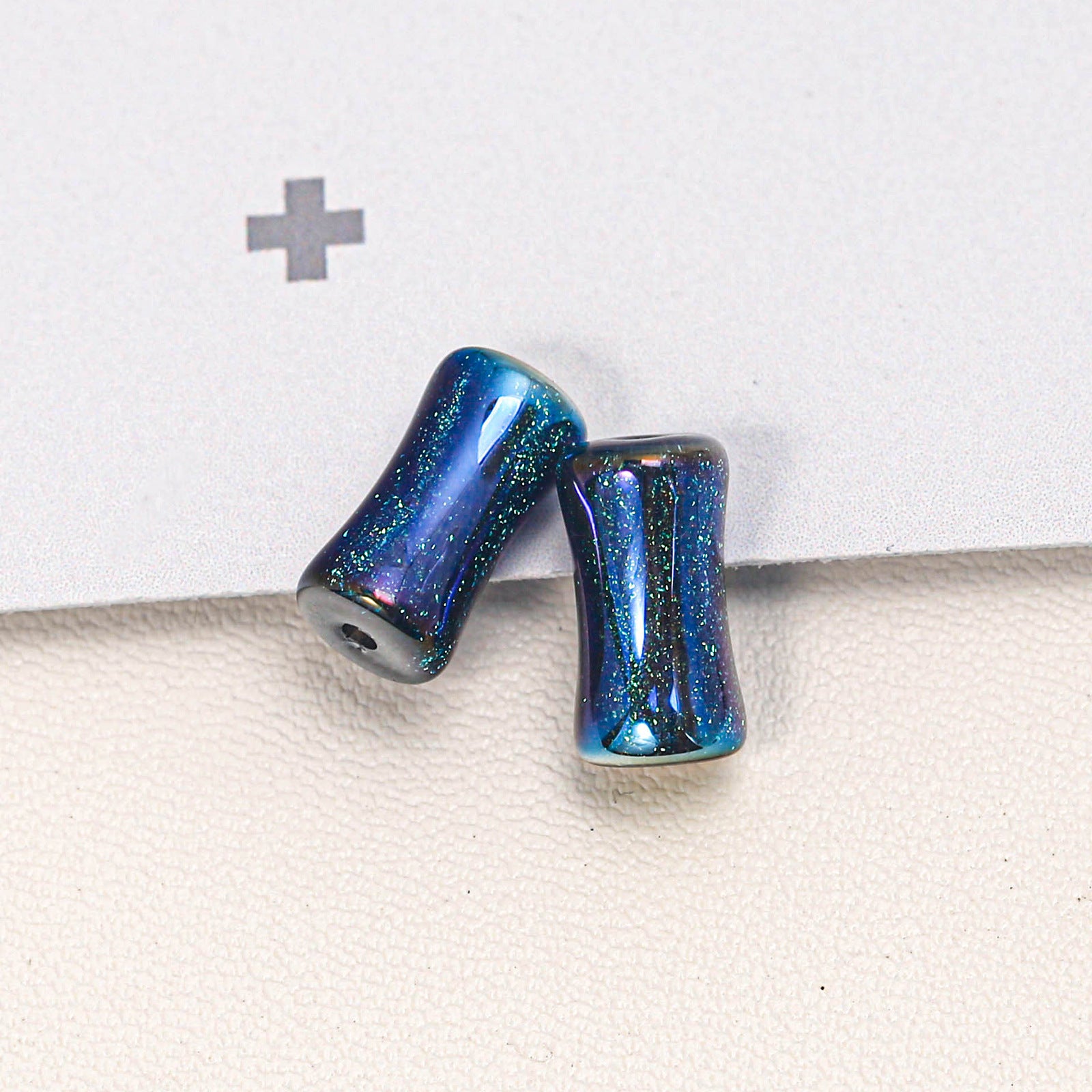 (50pcs)Mermaid Bamboo Tube Beads