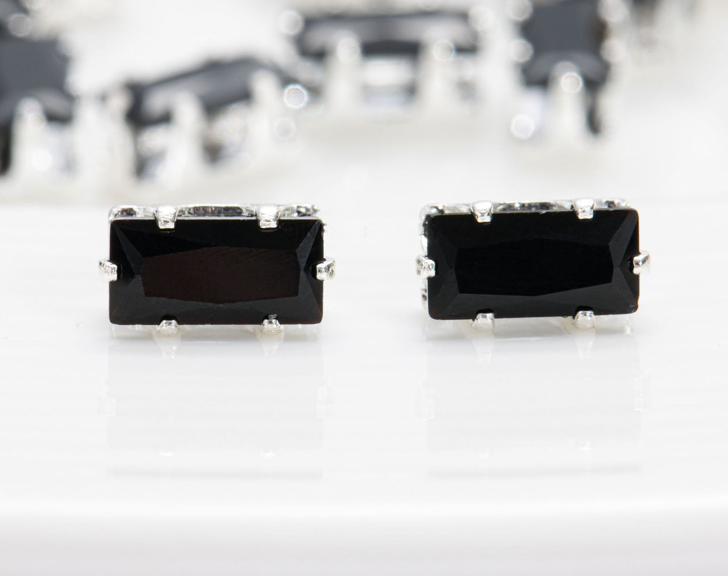 5x7mm Rectangle Zircon Beads