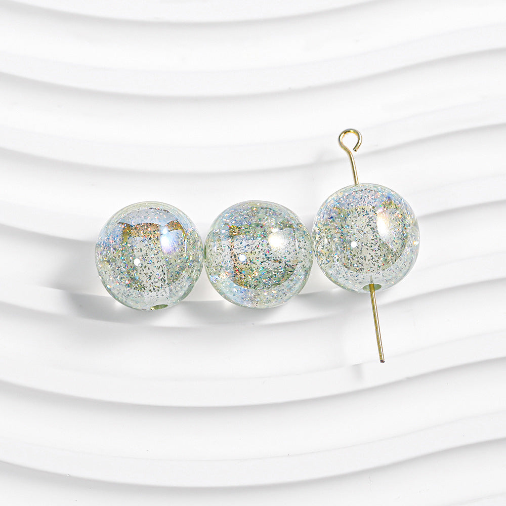 خرز دائري - سلسلة الليزر الهولوغرافي 